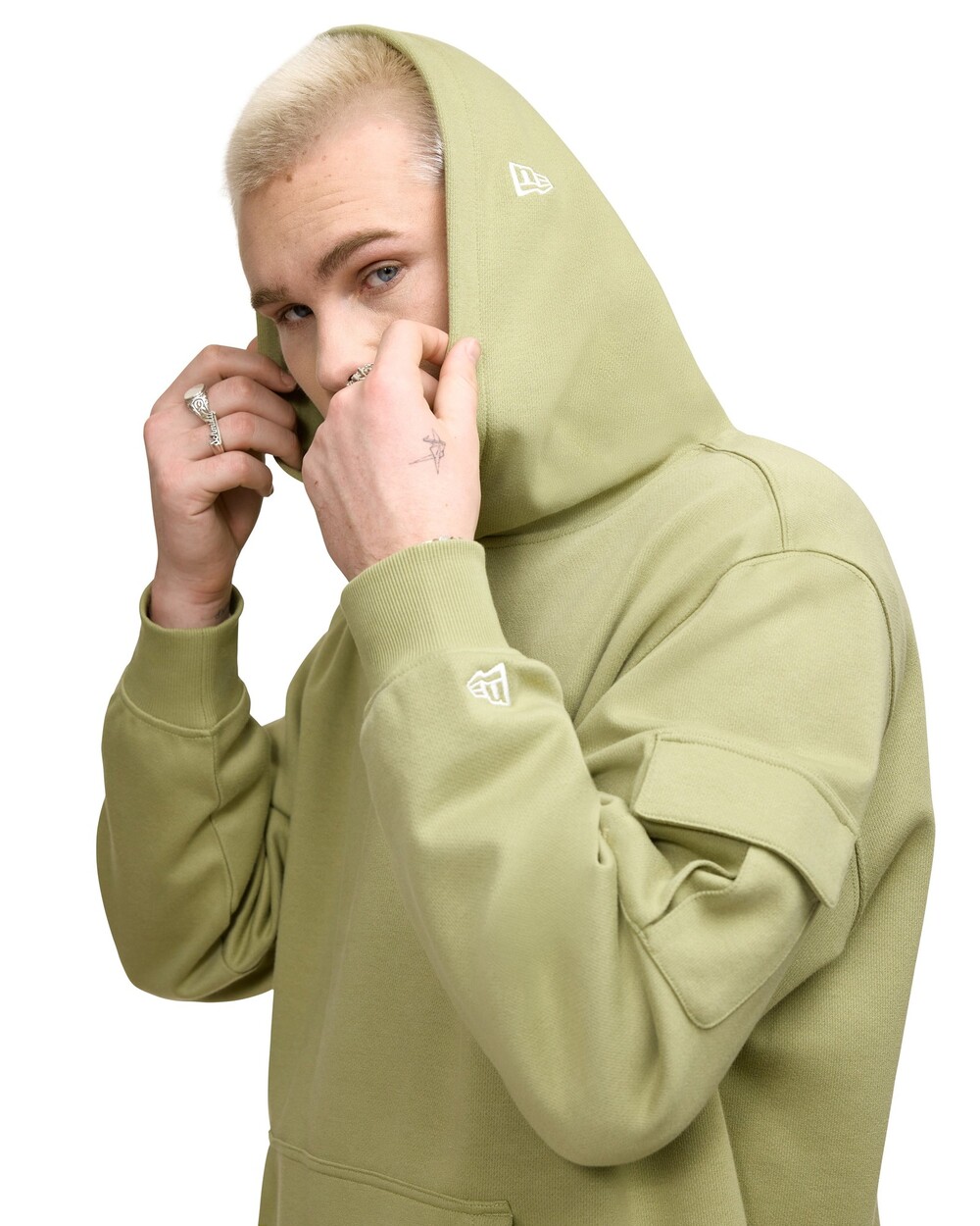 New Era Cap Sage Outdoor Hoodie - Size M